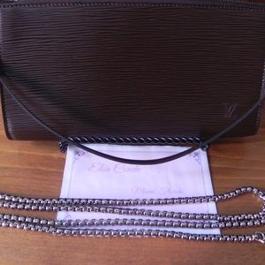 Louis Vuitton Epi pochette Mocca